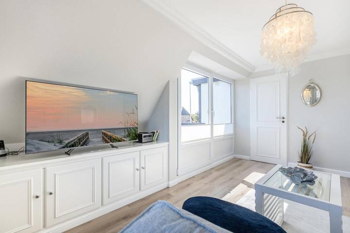 Ganze Wohnung, Moderne, strandnahe 3-Zimmer-Ferienwohnung mit ca. 65 m², für bis zu 3 Personen in Nordfriesische Inseln (Schleswig-Holstein) (Schleswig-Holstein), Wenningstedt