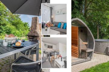 Ferienhaus für 4 Personen, mit Sauna und Garten sowie Whirlpool, mit Haustier in Heringsdorf