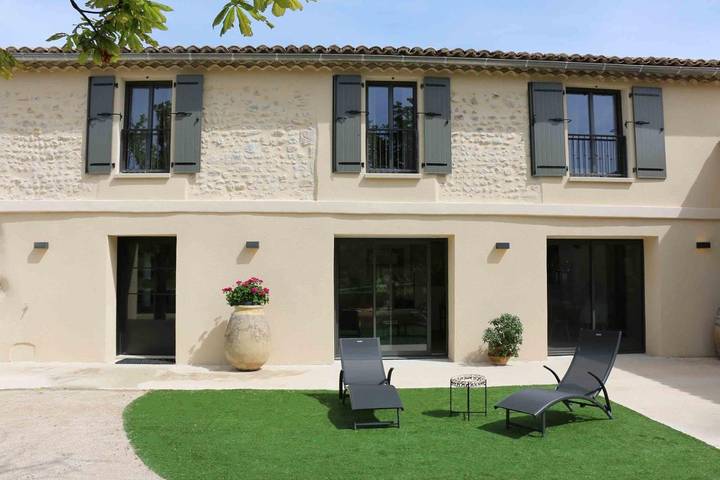 Location de vacances pour 10 personnes, avec jardin et piscine à Rasteau - 3