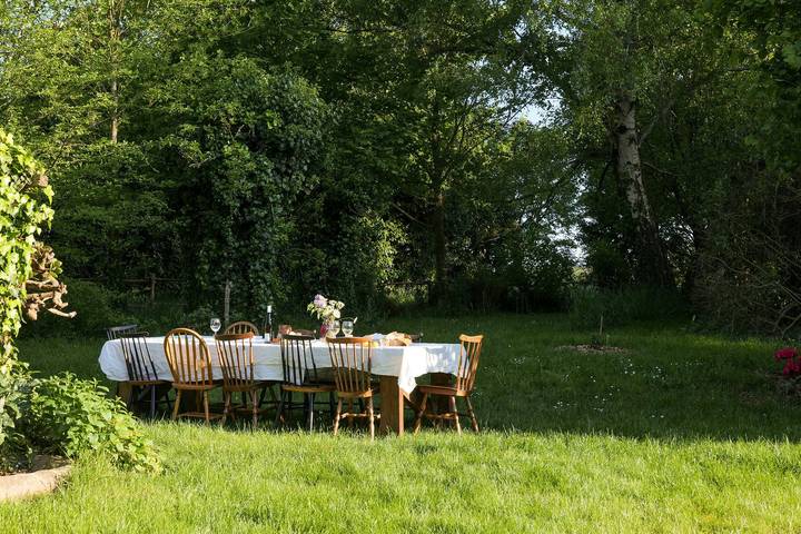 18th-century farmhouse in the Breton bocage in Nivillac, Vannes region
