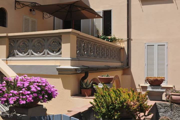 Ferienhaus für 5 Personen, mit Balkon und Garten