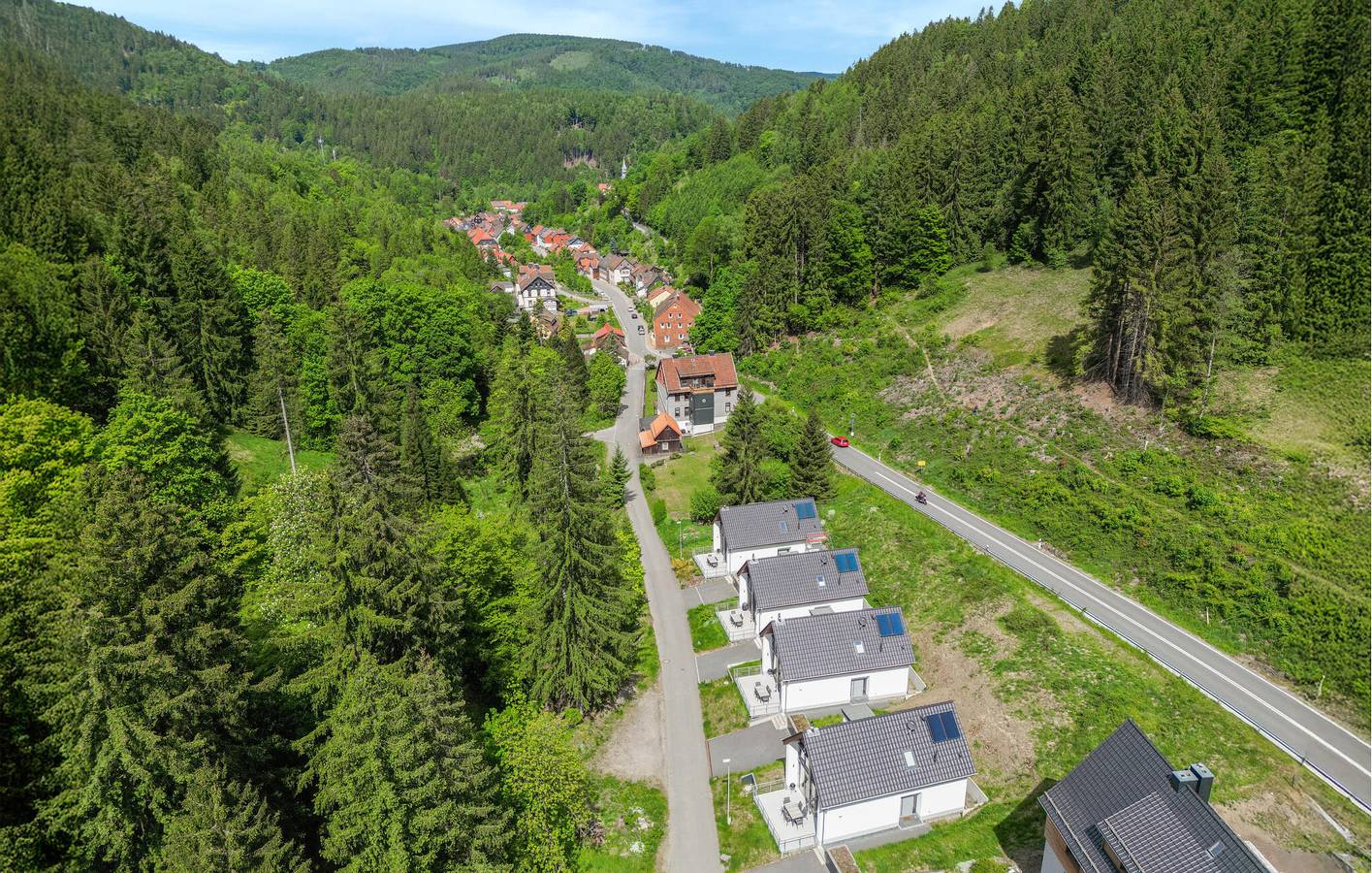 Lakeview Terrace Apt, 2km zum Stadtzentrum - Parkplatz, TV, Internet in Langelsheim, Harzvorland