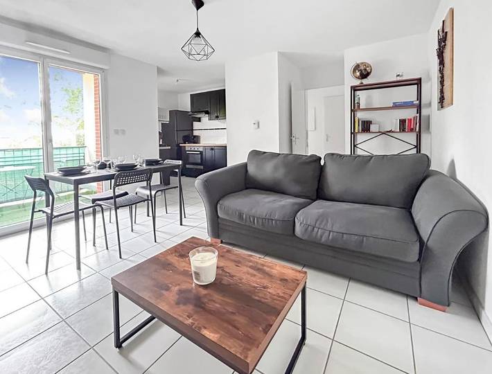 Appartement de vacances pour 4 personnes, avec balcon et vue