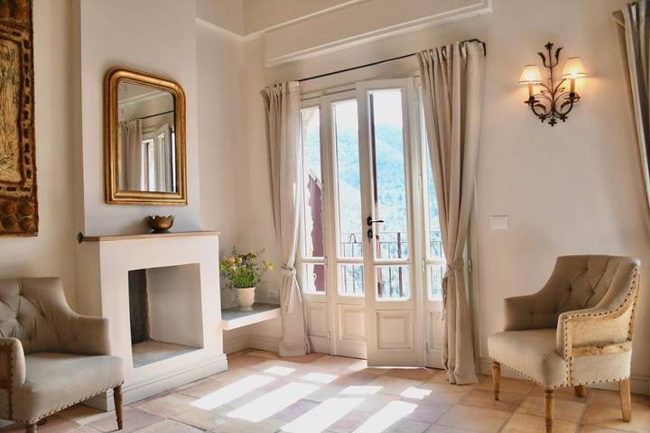 Location de vacances pour 2 personnes, avec piscine et vue ainsi que sauna et jardin, animaux acceptés à Apricale - 2