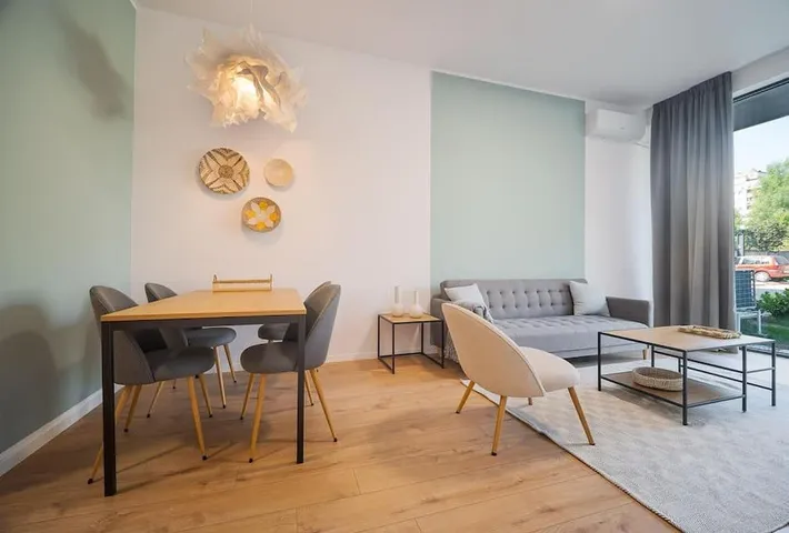 Ferienwohnung für 4 Personen, mit Ausblick und Garten sowie Terrasse - 1