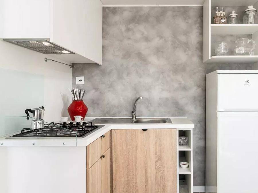 Camping La Scogliera - Mobilhome 5 personas - Mobile-Home Familia 3 Habitaciones 5 Personas Aire Acondicionado in Santa Cesarea Terme, Provincia de Lecce