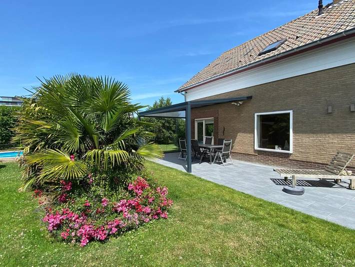Location de vacances pour 6 personnes, avec jardin ainsi que vue et piscine, animaux acceptés à Cadzand - 3