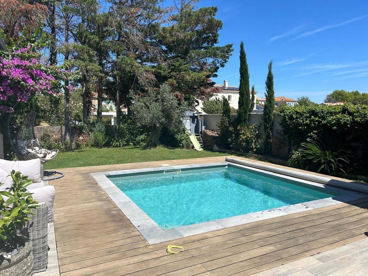 Maison paisible toute équipée, piscine chauffée in Sallèles-d'Aude, Côte méditerranéenne (France)
