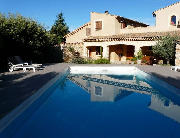 Chambre d’hôte pour 2 personnes, avec piscine ainsi que jacuzzi et terrasse en Ardèche - 4