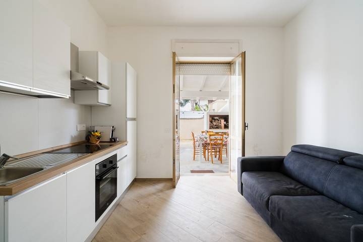 Casa vacacional 'Cristina Apartment Nardò' con terraza compartida y jardín privado in Nardò, Nardò (municipio)