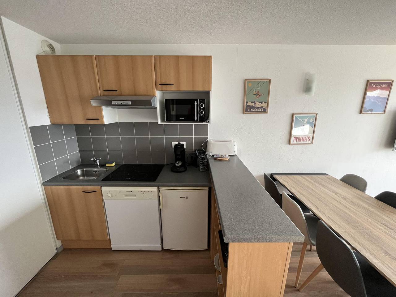 Appartement de vacances entier, T2/6pers -Adrets C7- Peyresourde - Adrets.C7 in Germ, Pyrénées