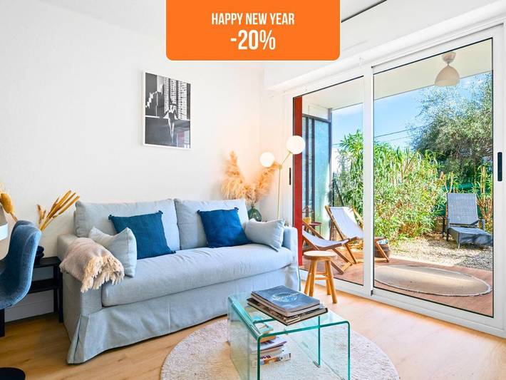 Apartamento de vacaciones para 6 personas, con jardín - 1