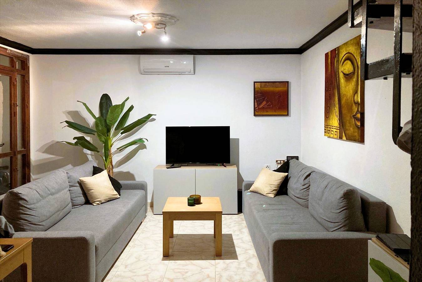 Ferienhaus Casa Nutt nahe dem Meer, Wlan und Klimaanlage in Torrox Costa, Torrox