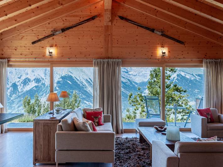 Ferienhaus für 8 Personen, mit Terrasse und Garten in Nendaz - 2