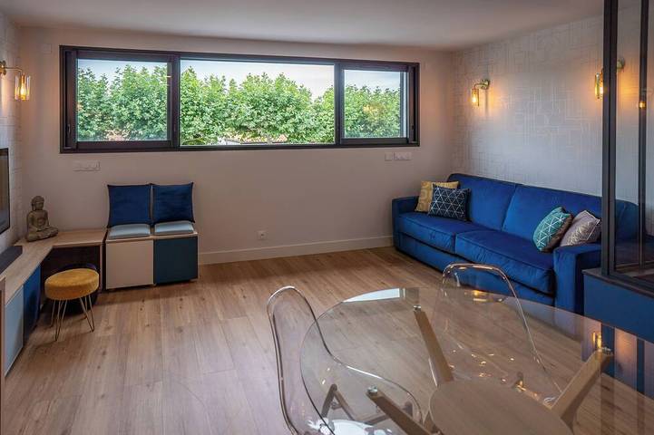 Apartamento entero, Appart \"Cozy\" (50m²) Air-conditioned, Wifi - Ideally located - Private parking, Netflix in Lagord, Región de La Rochelle