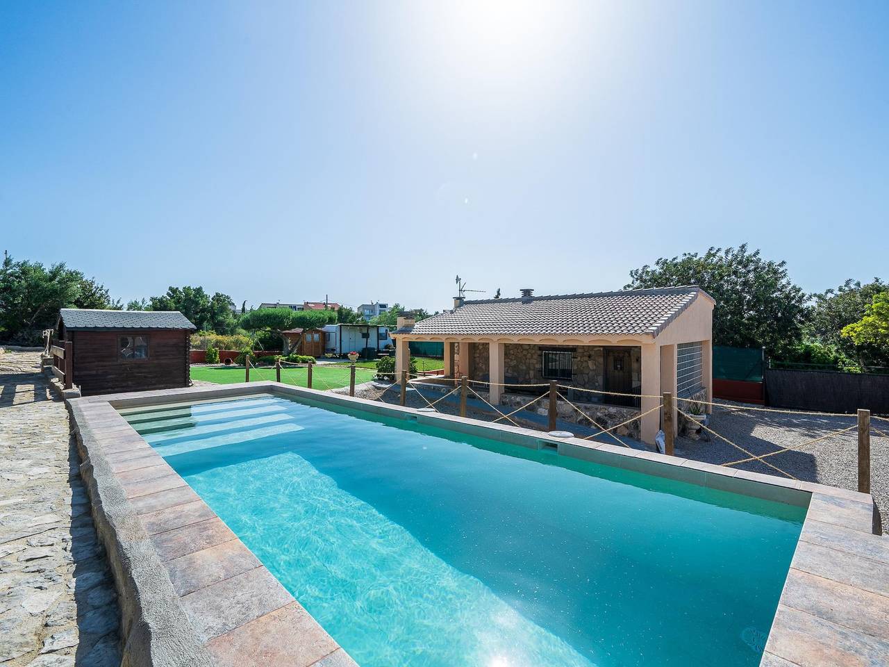 House with private pool only 500m beach in Terres de l'Ebre, Costa Dorada