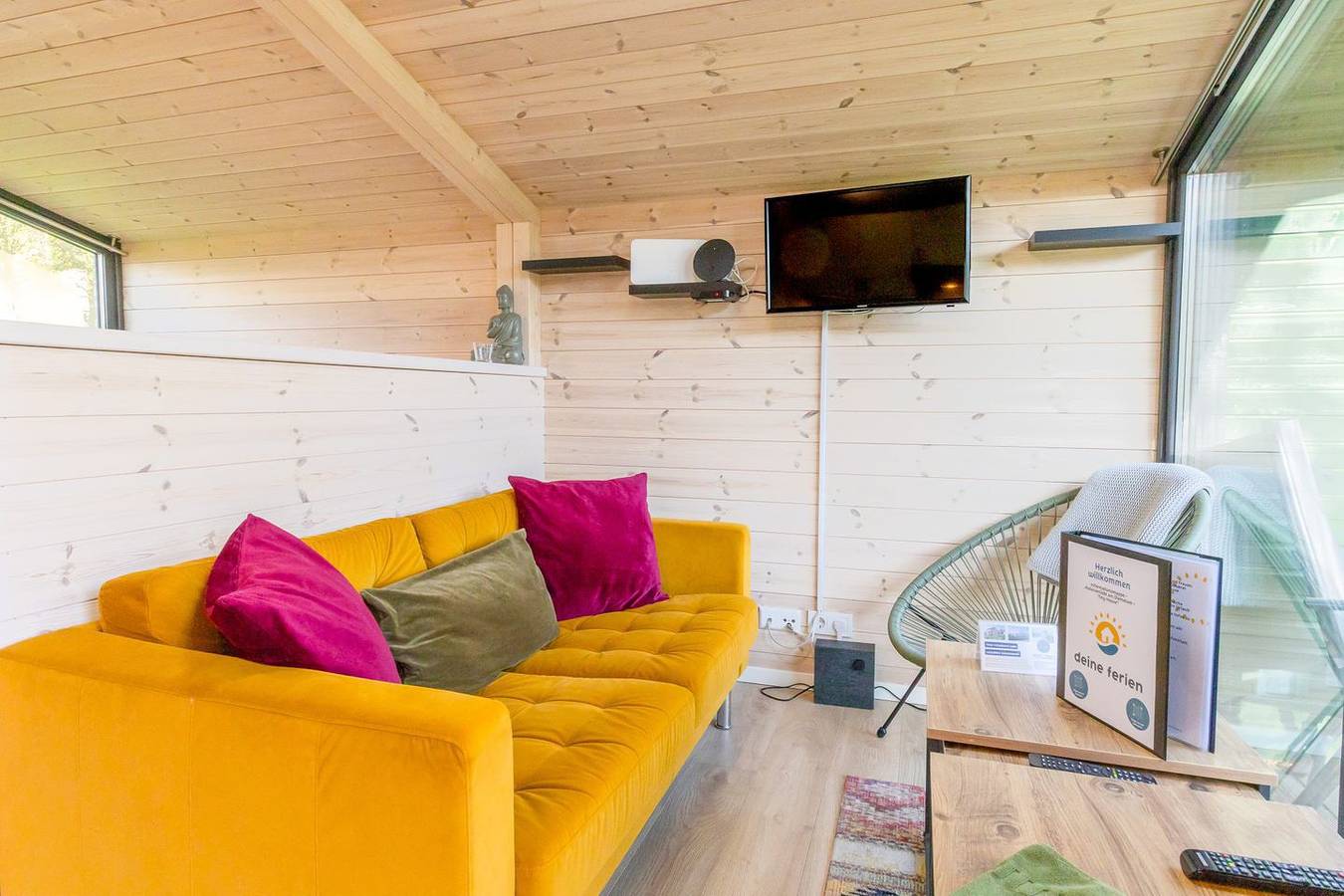 Naturverliebt – Tiny House Wiesenblick – Charmant. Kompakt. Hund willkommen. in Diemelsee, die Mittelgebirge