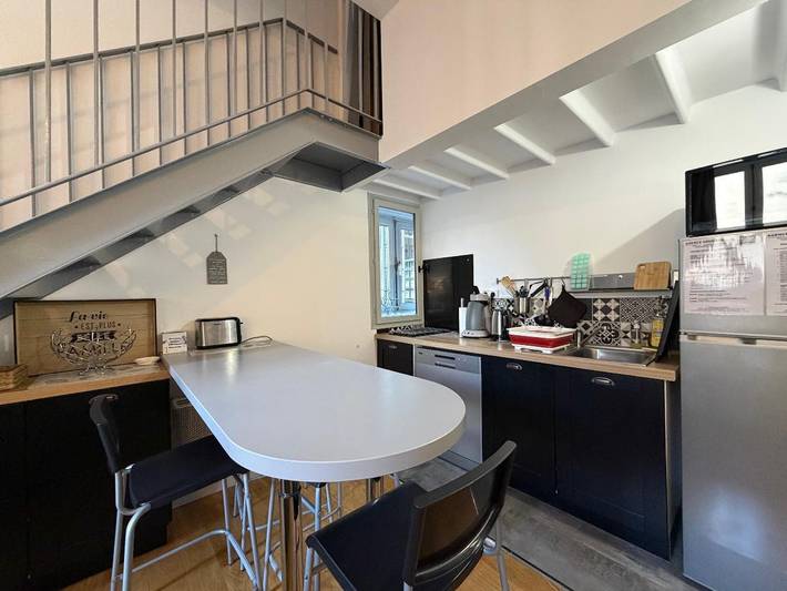 Appartement entier, La Bourboule: Appartement T2 Duplex 3* Hyper Centre avec Parking in La Bourboule, Parc naturel régional des Volcans d'Auvergne