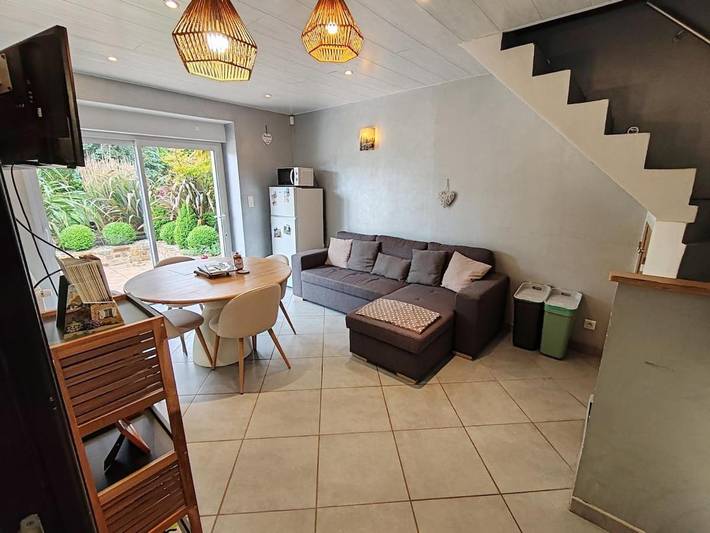 Gîte pour 5 personnes, avec jardin et terrasse à Négreville
