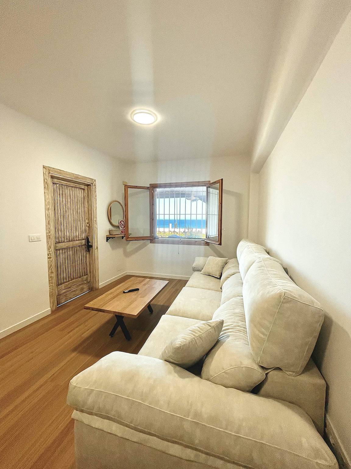 Ferienhaus 'Primera Linea En Matalascañas' mit Meerblick, Wlan und Klimaanlage in Matalascañas, Almonte