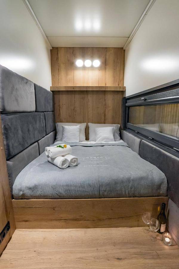 Boot für 4 Personen, mit Seeblick und Ausblick sowie Sauna und Garten, mit Haustier in Polen - 3