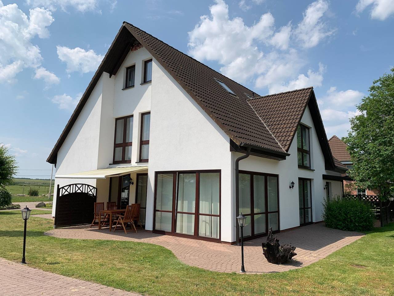 Appartement de vacances entier, Ferienhaus Hirschrudel - Ferienwohnung 4 in Katzow, Vorpommern Greifswald