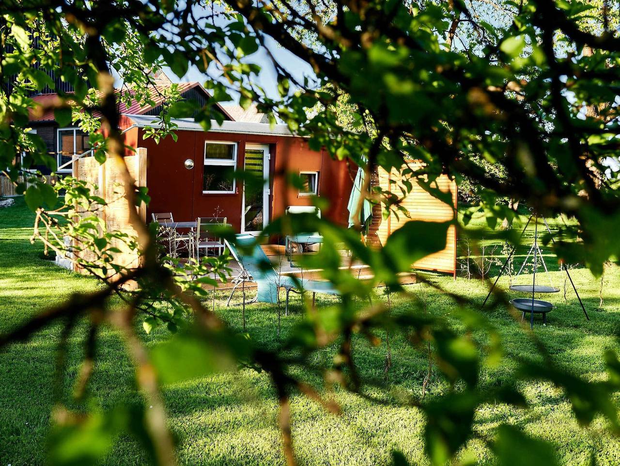 Ganze Ferienwohnung, Schäferwagen Skudde - Handwerkerhof Fränkische Schweiz - Schäferwagen Skudde in Gräfenberg, Frankenalb