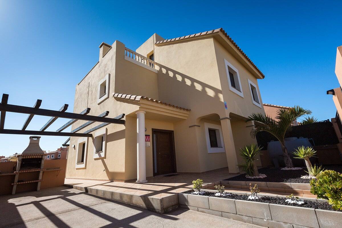Villa voor 6 personen met terras in Geafond, La Oliva