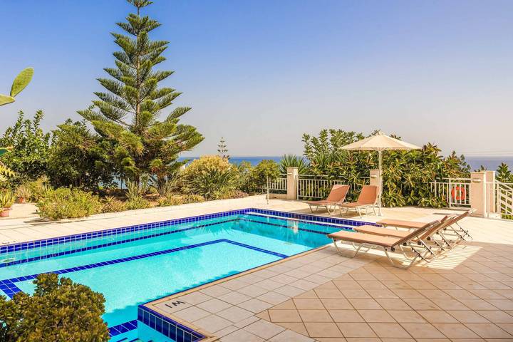 Villa pour 6 personnes, avec balcon dans Skala - 2