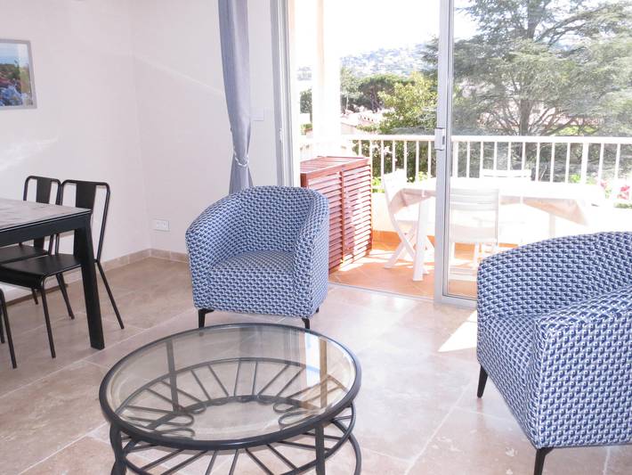 Gîte pour 4 personnes, avec balcon et piscine dans Plage De La Croisette Sainte Maxime - 4