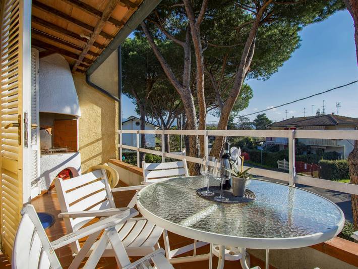 Ferienwohnung für 6 Personen, mit Balkon und Terrasse sowie Garten in Castagneto Carducci - 2
