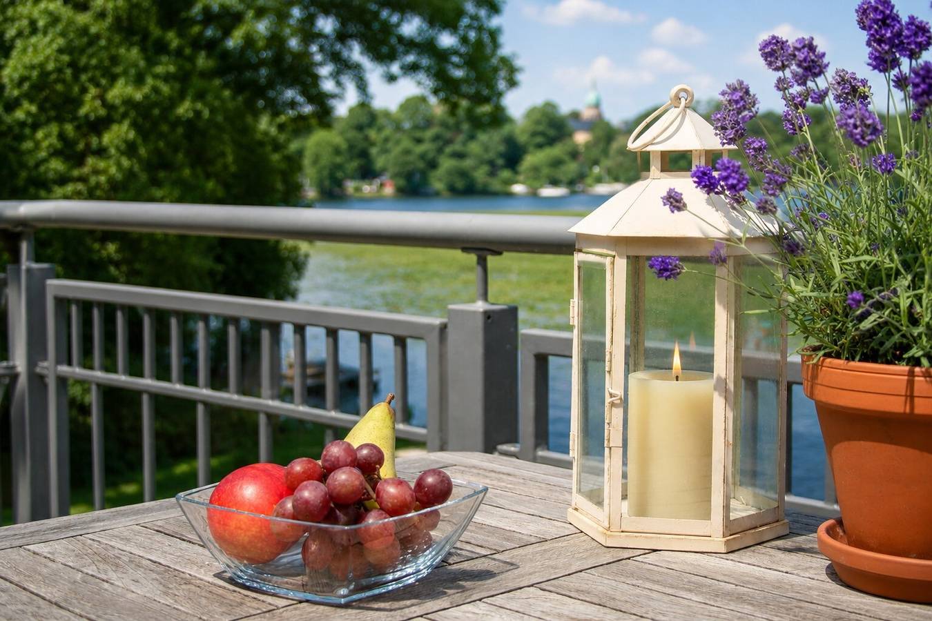 Ganze Wohnung, Premium-Loft direkt am Wasser mit 3 Balkonen in Schloss Sanssouci, Potsdam und Umgebung