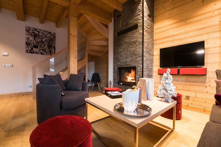 Chalet pour 13 personnes, avec sauna et balcon à Praz-sur-Arly - 2