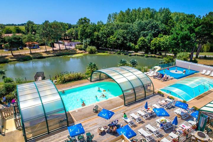 Gîte pour 5 personnes, avec vue et jardin ainsi que piscine et bassin pour enfant à Saint-Julien-des-Landes - 3