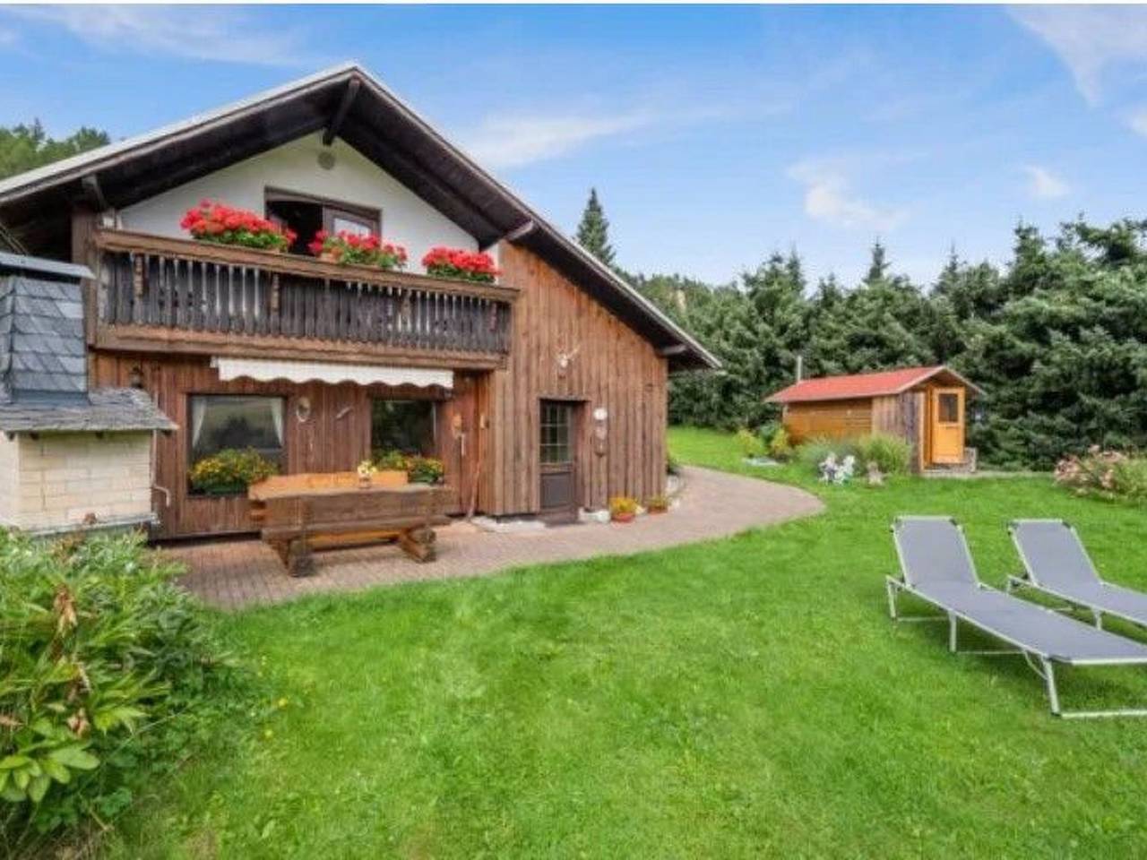 Fh Panoramablick in Piesau, Ostthüringen