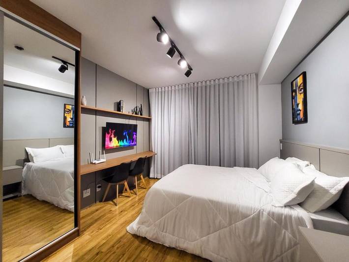 Casas e apartamentos de temporada para 2 pessoas, com balcão e vista em Butantã