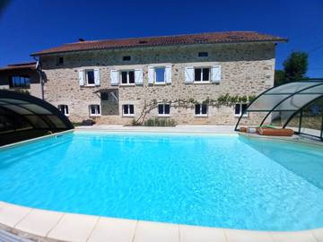 Chambre d’hôte pour 2 personnes, avec jardin et piscine à Gorses