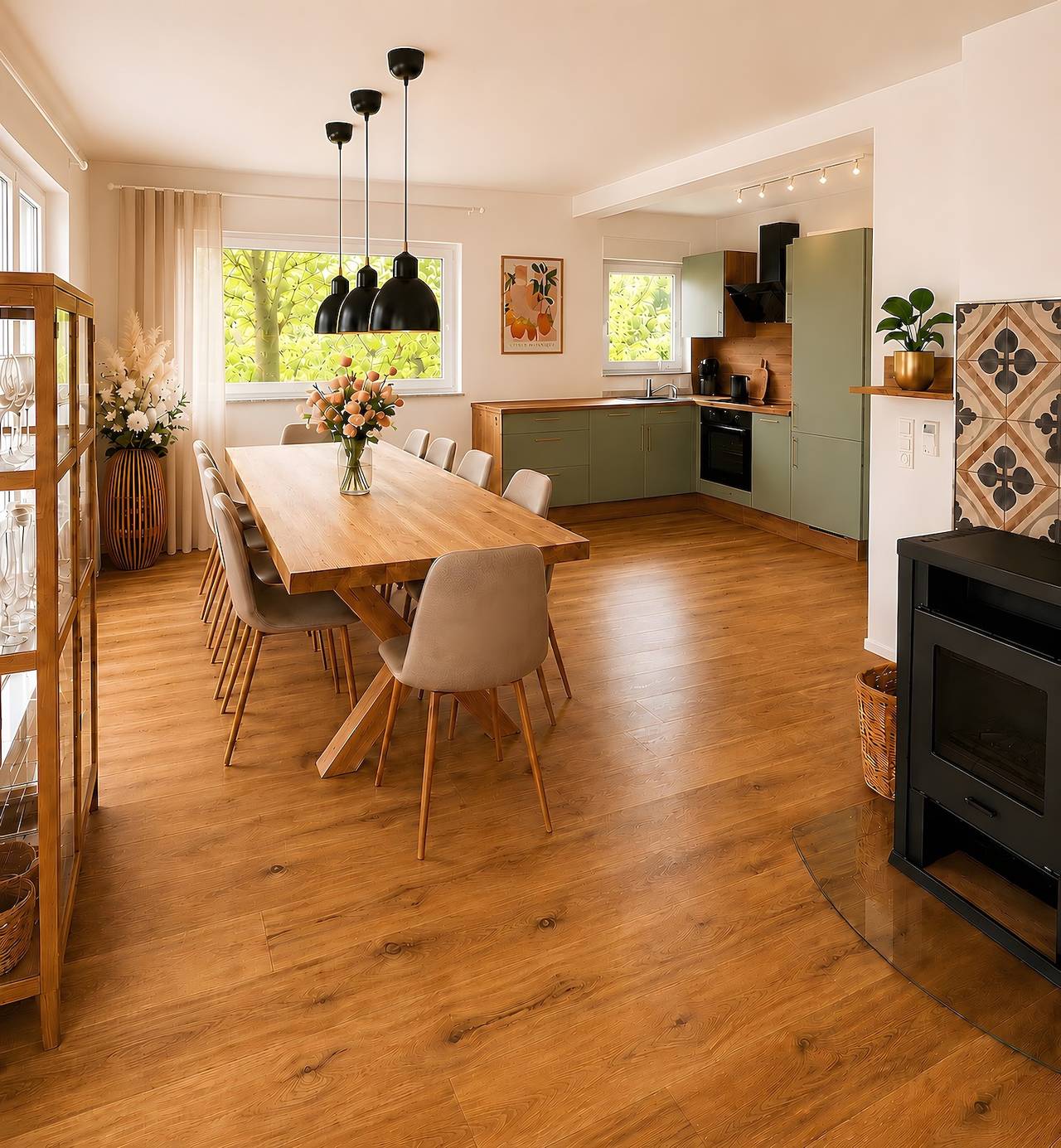 Ferienhaus 'Landhaus Holly' mit privater Terrasse, Wlan und Klimaanlage in Silbersee, Frielendorf