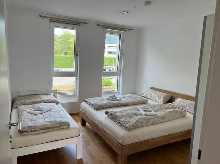 Ferienwohnung für 5 Personen, mit Ausblick und Garten sowie Terrasse und Seeblick in Lochau - 4