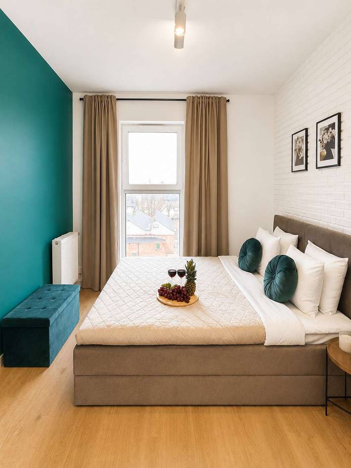 Cały apartament, Lumina modern 3-rooms apart in Łódź, Województwo łódzkie