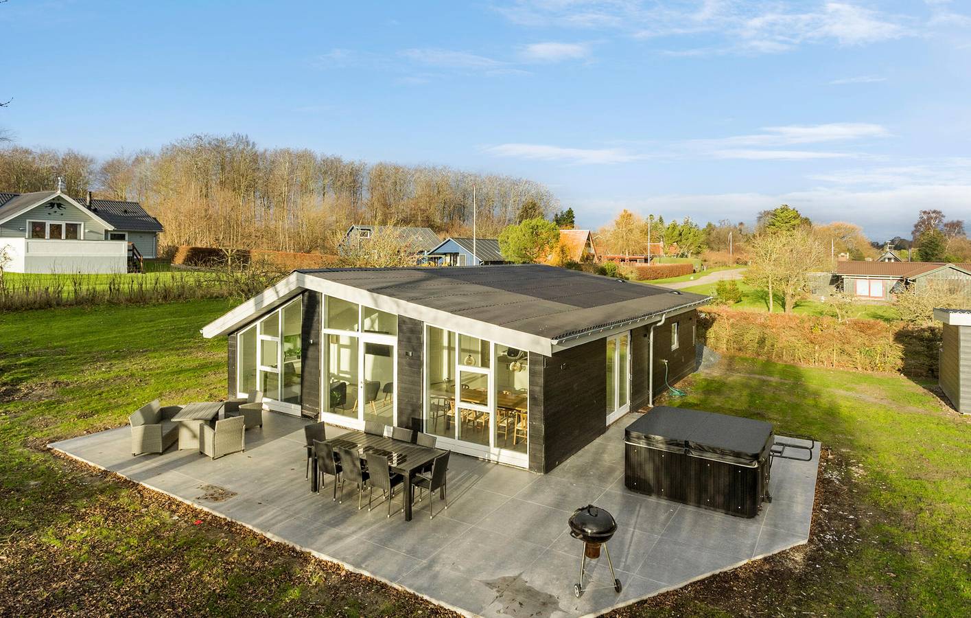 Ferienhaus für 9 Personen mit Terrasse in Spodsbjerg, Langeland