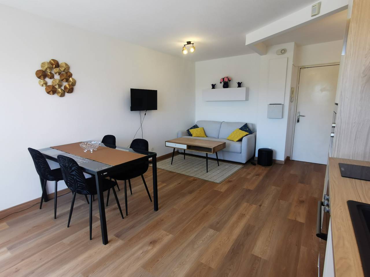 Entire apartment, Cosy Renovated Apartment Near the Beach With Balcony in Lattes, Côte d'Améthyste