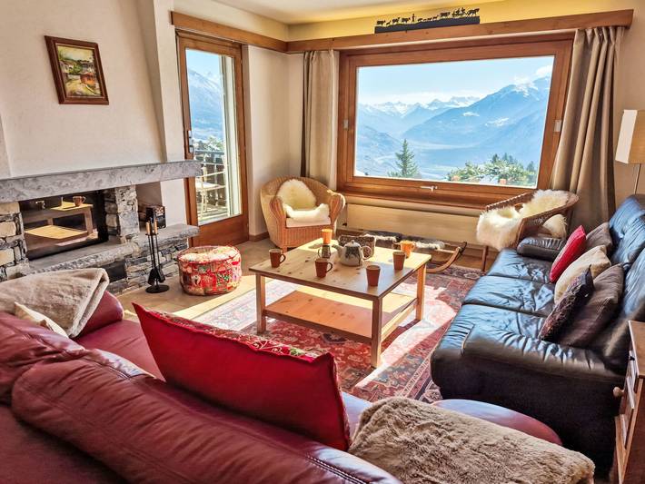 Ferienhaus für 10 Personen, mit Ausblick und Garten sowie Terrasse