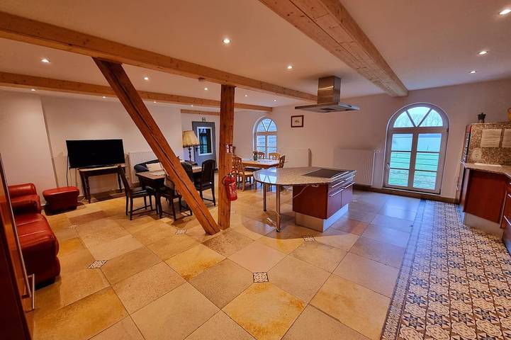 Appartement de vacances pour 13 personnes, avec jardin