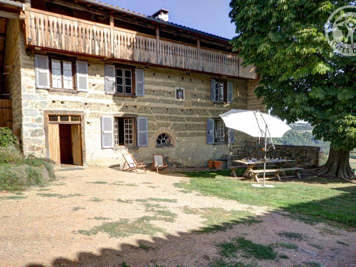 Gîte pour 10 personnes, avec Balcon et Jardin