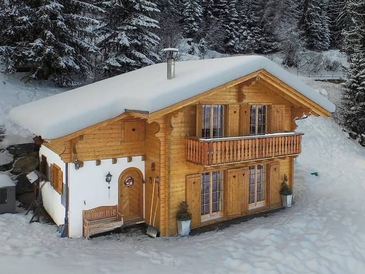 Chalet für 10 Personen, mit Garten