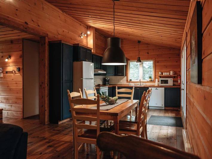 Gîte pour 5 personnes, avec sauna ainsi que jacuzzi et terrasse dans Saint Donat De Montcalm - 4