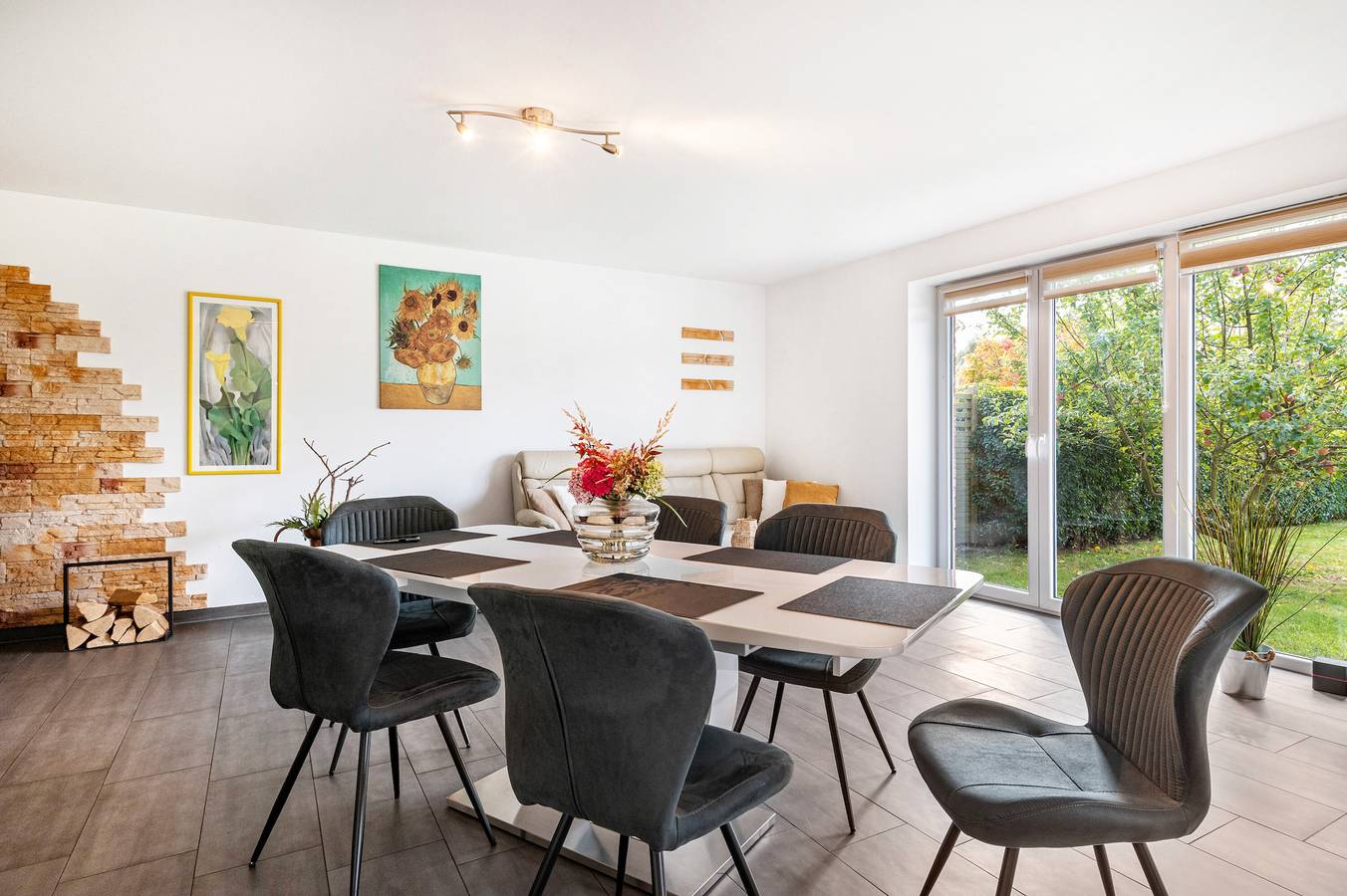 Ferienhaus 'Großes Im Grünen -' mit Privater Terrasse, Privatem Garten und Wlan in Dummerstorf, Rostock und Umgebung