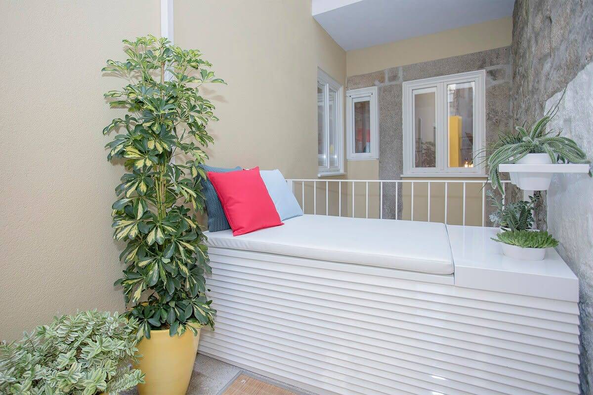 Apartamento entero, Apartamento de vacaciones para 3 personas con balcón/terraza in Sé (Porto), Oporto