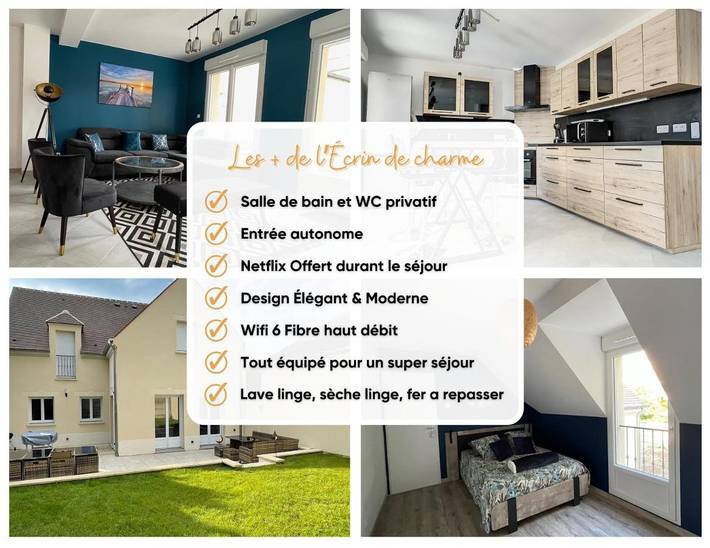 Maison d’hôte pour 2 personnes, avec jardin à Compiègne - 3